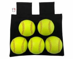 Smitty Umpire Smitty Oversized Softball Umpire Ball Bag 16 Smitty Umpire Smitty Oversized Softball Umpire Ball Bag -UMPLIFE Shop S363 BK Smitty Deluxe Softball Umpire Ball Bag With Balls 0.5x