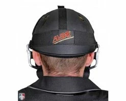 ALL-STAR Umpire Gear All-Star Cobalt Umpire Skull Cap 15 ALL-STAR Umpire Gear All-Star Cobalt Umpire Skull Cap -UMPLIFE Shop SC900UMP All Star Cobalt Umpire Skull Cap Worn Back View with Mask
