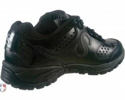 Smitty Umpire Smitty All-Black Umpire / Referee Field Shoes -UMPLIFE Shop SM FIELD Smitty Field Umpire Referee Shoes Back Angled Inside View