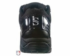 Smitty Umpire Smitty All-Black Umpire / Referee Field Shoes -UMPLIFE Shop SM FIELD Smitty Field Umpire Referee Shoes Back View