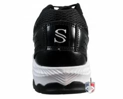 Smitty Umpire Smitty V2 Black & White Umpire / Referee Field Shoes -UMPLIFE Shop SM FIELDv2 Smitty V2 Black White Umpire Referee Field Shoes back wm