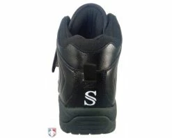 Smitty Umpire Smitty All-Black Mid-Cut Umpire Plate Shoes -UMPLIFE Shop SM PLATE Back