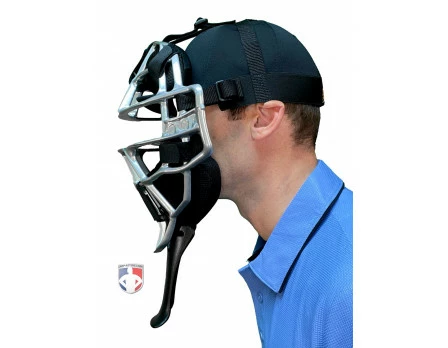 ALL-STAR Umpire Gear All-Star Cobalt 6" Umpire Throat Guard 4 ALL-STAR Umpire Gear All-Star Cobalt 6" Umpire Throat Guard - Image 4