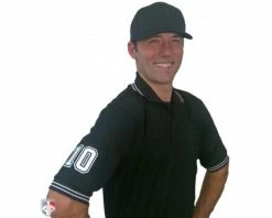 Smitty Umpire Smitty Pro Knit Umpire Shirt - Black -UMPLIFE Shop U126 BK with N3 SUB WBW