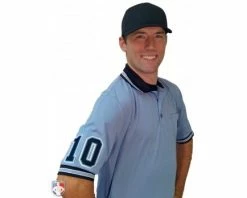 4" Black On Light Blue On White Precision-Cut Number -UMPLIFE Shop U126 CBBK with N4 SUB BPBW