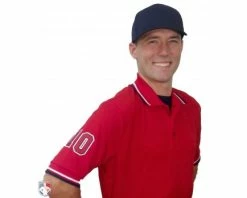 3" Red On Navy On White Precision-Cut Number 6 3" Red On Navy On White Precision-Cut Number -UMPLIFE Shop U126 SC with N3 SUB RNW 1