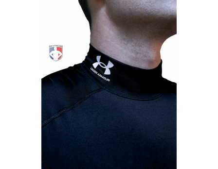 Under Armour HeatGear Sleeveless Mock Neck Compression Shirt 3 Under Armour HeatGear Sleeveless Mock Neck Compression Shirt - Image 3