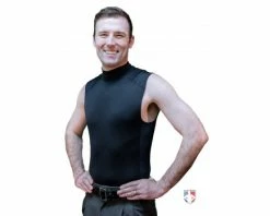 Under Armour HeatGear Sleeveless Mock Neck Compression Shirt