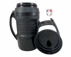 Under Armour Playmaker Half-Gallon Water Bottle -UMPLIFE Shop UA SIDELINE BK Under Armour Playmaker Half Gallon Water Bottle lid off black