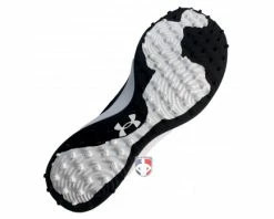 Under Armour Yard Turf Black & White Field Shoes 13 Under Armour Yard Turf Black & White Field Shoes -UMPLIFE Shop UA YT Under Armour Yard Turf Black White Field Shoes Charged Bottom wm 1