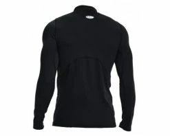Under Armour V2 ColdGear Compression Long Sleeve Mock Shirt -UMPLIFE Shop UACG MOCK2 BK Under Armour ColdGear Long Sleeve Fitted Mock Shirt Reverse