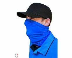 UMPLIFE Neck Gaiter -UMPLIFE Shop ULF GAITER PB UMPLIFE Neck Gaiter Light Blue Worn Up Front Angled