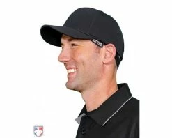 UMPLIFE Ice Cap -UMPLIFE Shop ULF ICE CAP BK GY UMPLIFE Ice Cap Worn Front Angled with Cap Black and Charcoal Grey