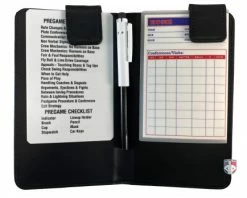 UMPLIFE XL Magnetic “Book” Style 6.5” Umpire Lineup Card Holder -UMPLIFE Shop ULF OSB Pro Grade Magnetic Book Style 6.5 Umpire Lineup Card Holder Game Card Referee Wallet baseball cards