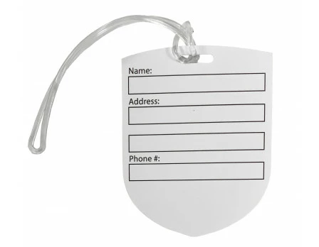 Ump Attire Shield Logo Luggage Tag 2 Ump Attire Shield Logo Luggage Tag - Image 2