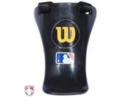 Wilson Umpire Gear Wilson MLB Gold 6" Umpire Throat Guard
