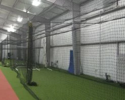 Nylon Batting Cage Net 12′ H X 14′ W X 60′ L (#21) Dyed & Bonded
