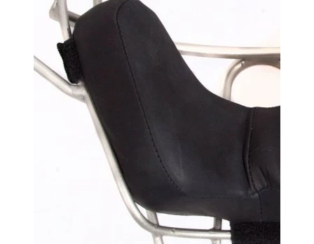 Diamond Umpire Gear Diamond Silver Big League Aluminum Umpire Mask With Leather 6 Diamond Umpire Gear Diamond Silver Big League Aluminum Umpire Mask With Leather - Image 6