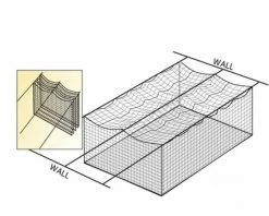 Indoor Wall To Wall Suspension Kit