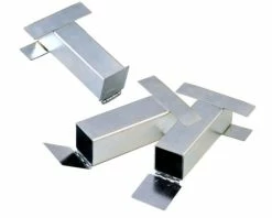 1-1/2″ Female Style Base Anchors With Lids (Set Of 3)