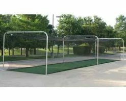 Pro Batting Cage Frame – Surface Mount 4 Section