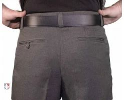 Smitty Umpire Smitty Charcoal Grey Combo Umpire Pants With Expander Waistband -UMPLIFE Shop s375 cc Smitty Charcoal Grey Combo Umpire Pants with Expander Waistband back