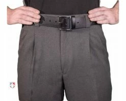 Front Page -UMPLIFE Shop s375 cc Smitty Charcoal Grey Combo Umpire Pants with Expander Waistband front